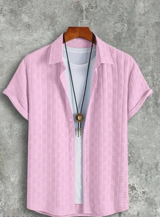 MENS WEAR IMPORTED FABRIC HALF SLEEVE SHIRT