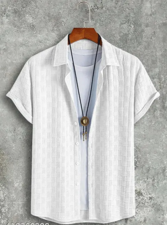 MENS WEAR IMPORTED FABRIC HALF SLEEVE SHIRT