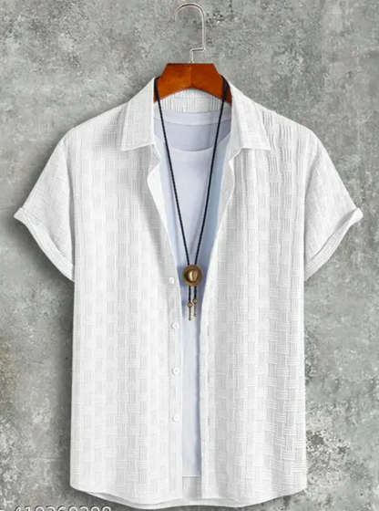 MENS WEAR IMPORTED FABRIC HALF SLEEVE SHIRT
