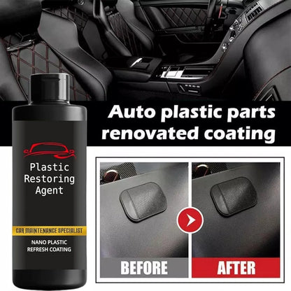 (Buy 1 Get 1 Free) Nano Plastic Revitalizing Coating Agent for Car 100ml