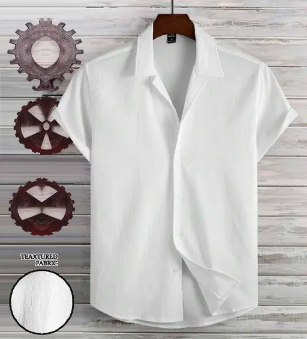 Sheersucker Half Sleeve shirt