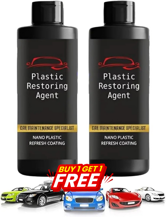 (Buy 1 Get 1 Free) Nano Plastic Revitalizing Coating Agent for Car 100ml