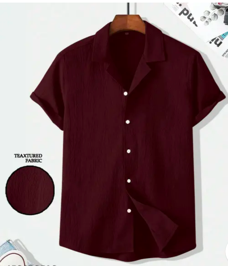 Sheersucker Half Sleeve shirt